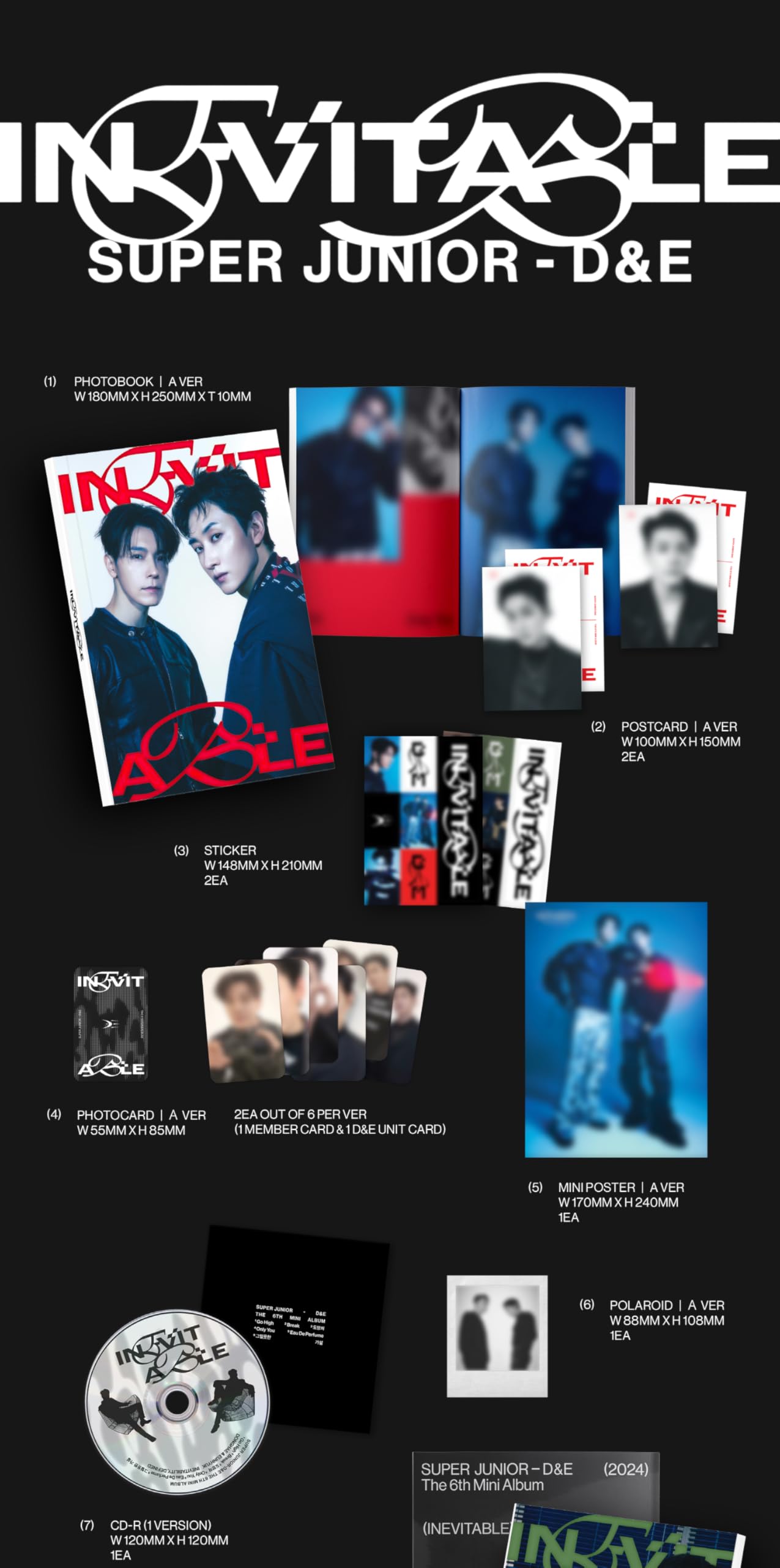 Amazon.com: [SOUNDWAVE POB Exclusive] Super Junior D&E INEVITABLE